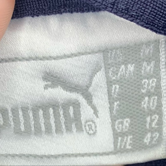 Puma Athletic Bomber Jacket Chevron Arrow Stripe - Picture 3 of 3